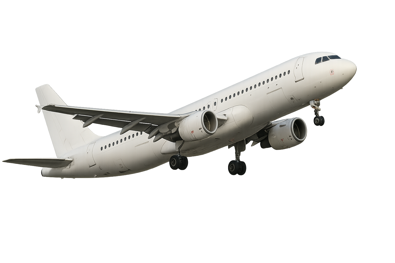 Flying airplane animation